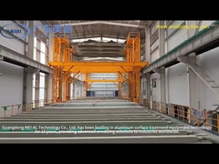 Ligne de production d'anodisation en aluminium