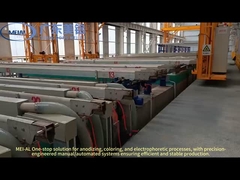 6061/6063 Équipement d'anodisation en alliage d'aluminium avec type d'étanchéité modérée