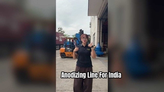 Ligne de anodisation équipement