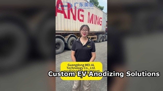 Guangdong MEI-AL Technology Co., Ltd. Ligne d'anodisation et d'électrophorèse prête à être expédiée