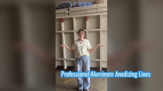 Solutions professionnelles de ligne d'anodisation de l'aluminium | Équipement d'anodisation