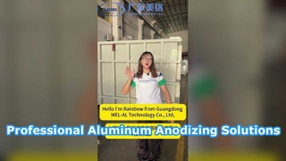 Solutions professionnelles de lignes d’anodisation de l’aluminium