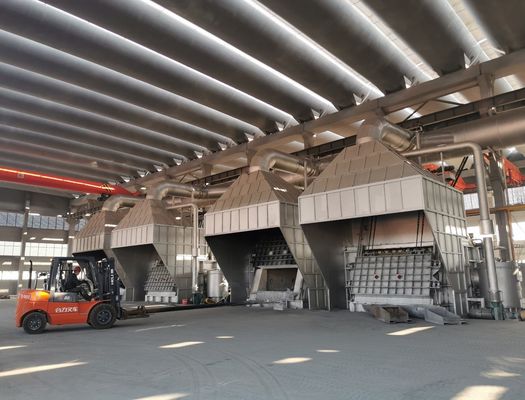 Qualité  Smelting Furnace Casting Production Line / Aluminum Billet Casting Machine usine