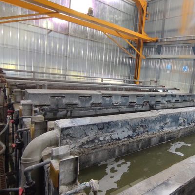 Bon prix 150 tonnes Ligne de production d'oxydation manuelle Deux appareils / rack en ligne