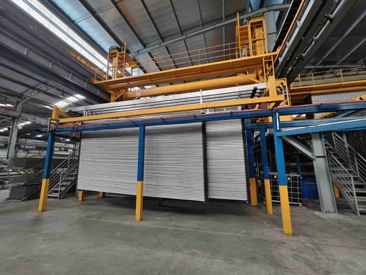 Bon prix ligne de production multifonctionnelle d'oxydation de profilés en aluminium 1000T/M En ligne