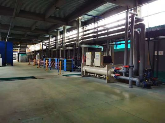 Bon prix Ligne de micro-arc oxydation d'une capacité de 6000T/an pour plateaux de batteries de VE avec isolation électrique et résistance au liquide de refroidissement En ligne