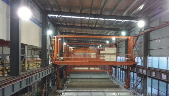 Ligne de anodisation verticale automatisée avec le système d'étirage de Manaul