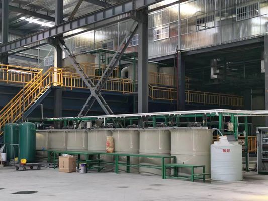 Chaîne de production de anodisation d'oxydation de processus de traitement des eaux usées de déchets industriels