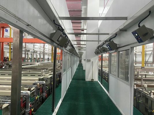 Bon prix Semi-Automatic Anodizing Production Line with 2,500 T/M Capacity, Modular Design, and RoHS and REACH Compliance En ligne