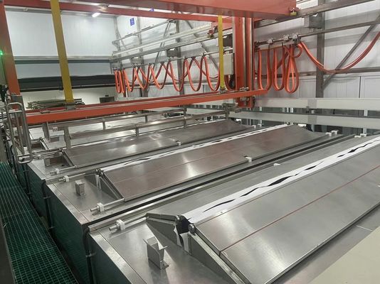 Bon prix Ligne de production d'anodisation automatique pour les montures de lunettes en aluminium avec anodisation à l'acide sulfurique de type II et scellement sans nickel En ligne