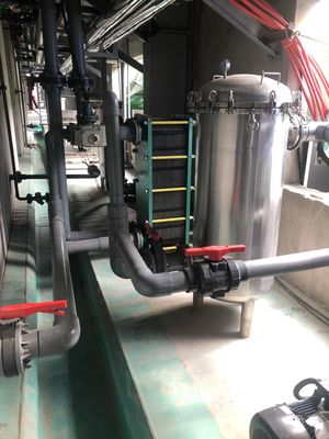 Ligne de anodisation accessoires et dispositifs de filtrage de coloration de réservoir