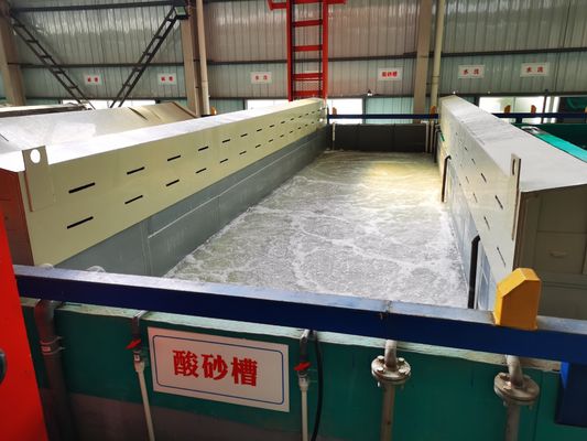 chaîne de production de anodisation de la puissance 3000T/Month mode horizontal du processus U