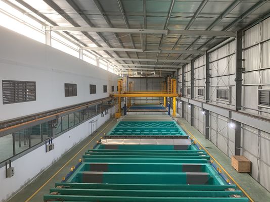 Bon prix mode d'opération automatique d'Anodizing Line Process de l'ingénieur 900T/Month en ligne