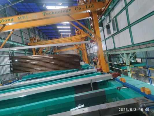 Bon prix 950 T/mois Manuel Équipement de ligne d'oxydation horizontale 8000*largeur*3500 en ligne