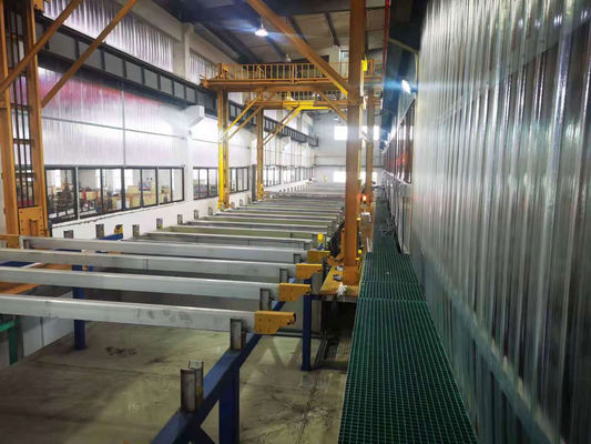 Bon prix chaîne de la production 500T/Month de anodisation semi-automatique/automatique en ligne