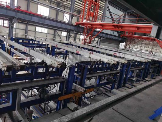 220V 50HZ a automatisé la ligne de anodisation avec 12500mm Max Profile Length