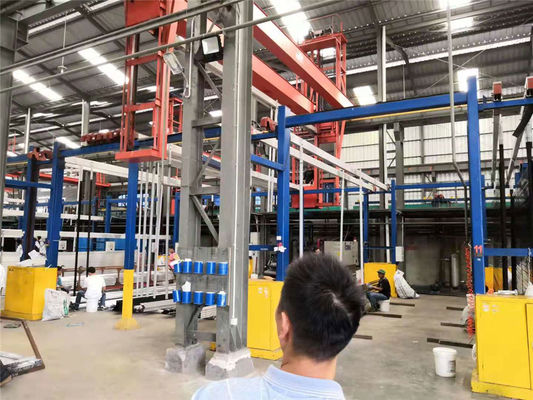La puissance a automatisé la ligne de anodisation ligne horizontale d'Anodiding de processus