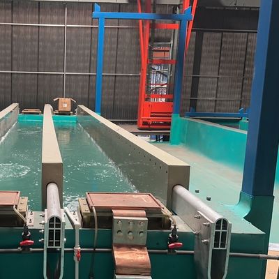 Bon prix Ligne de production semi-automatique d'anodisation de 3000T / M 8-12 μm en ligne