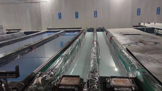 Bon prix 1500T / mois ligne de production d'anodisation et tension 380V ~ 415v en ligne