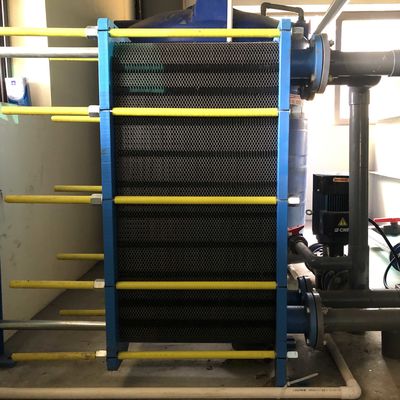 Type de plaque d'acier inoxydable noir échangeur de chaleur formant l'anodisation