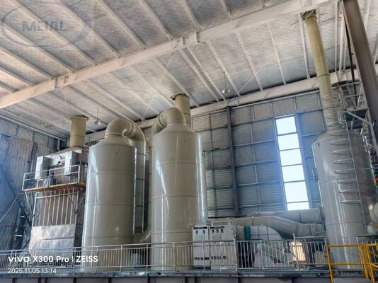 Bon prix Conception d'un système de purification et de ventilation des gaz d'échappement anodisants à haut rendement en ligne