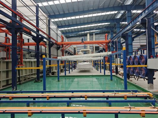 Bon prix Ligne d'anodisation dure automatique pour tubes de vérins hydrauliques 30–50 µm d'oxydation résistante à l'usure en ligne