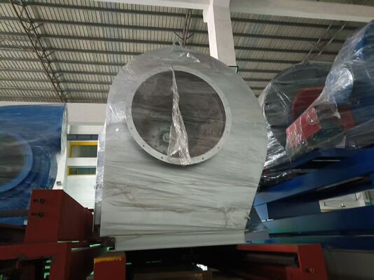 Bon prix Ventilateur d'échappement de qualité industrielle avec débit d'air de 30000 m3/h pour l'extraction de fumées résistantes à la corrosion dans les lignes d'anodisation En ligne