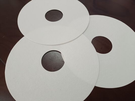 Bon prix Acid-Resistant Stack Filter Ring Filter Paper with Center Hole for Anodizing Tank Customizable Outer Diameter En ligne
